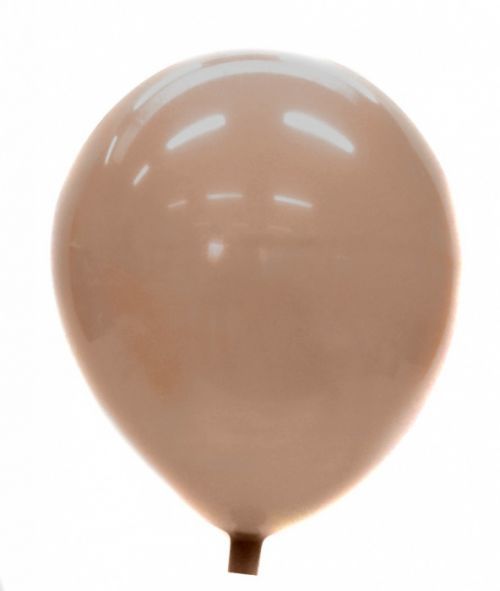 Smart Ballons Balónek nafukovací kulatý - Mocha - G90/76