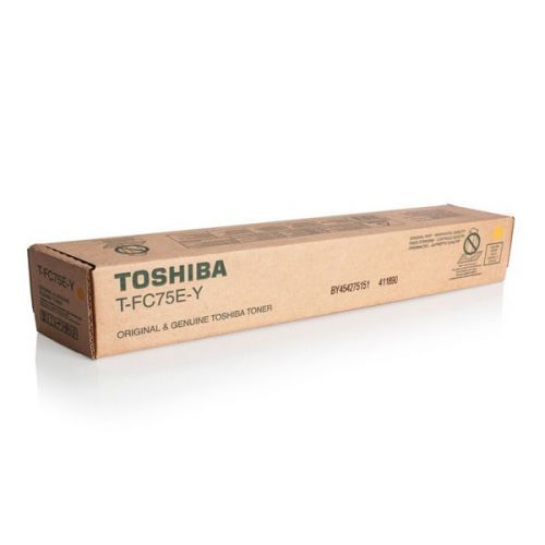 Toshiba originální toner T-FC75E-Y, yellow, 35400str., 6AK00000254, Toshiba e-studio 5560c, 5520c, 5540c