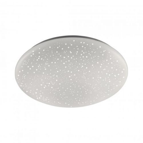 PAUL NEUHAUS LED stropní svítidlo, bílé, průměr 39cm, moderní design RGB plus 2700K