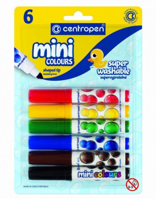 Centropen Značkovače Mini Colours - sada 6 ks 8070/6