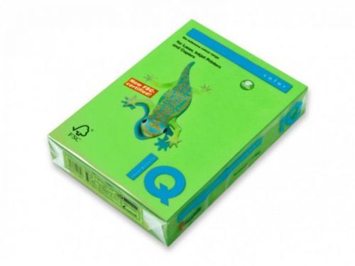 Barevné papíry IQ Color MA42 A4 120g májově zelená 250 lst.