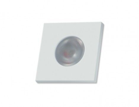Dekorativní LED svítidlo Adima hranaté matná bílá 3W 3000K 130lm - BPM