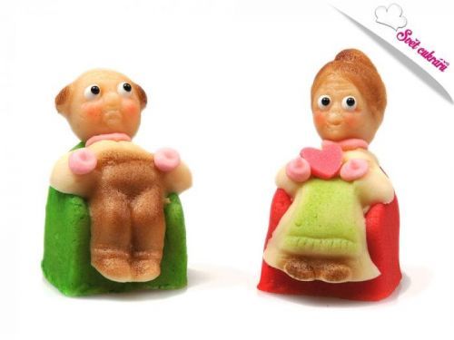 Frischmann Babička a dědeček - marcipánová figurka na dort