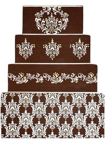 Stencil - Filigree Damask 1