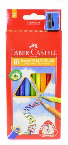 Faber Castell Pastelky Faber Castell Triangular Jumbo 10 116510