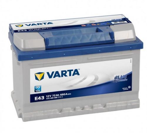 Autobaterie 72Ah Varta Blue Dynamic E43