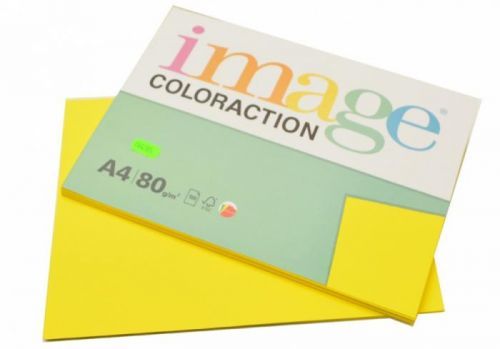 Antalis Kancelářský papír Image Coloraction A4 - 80g/m2, sytě žlutá - 100 archů