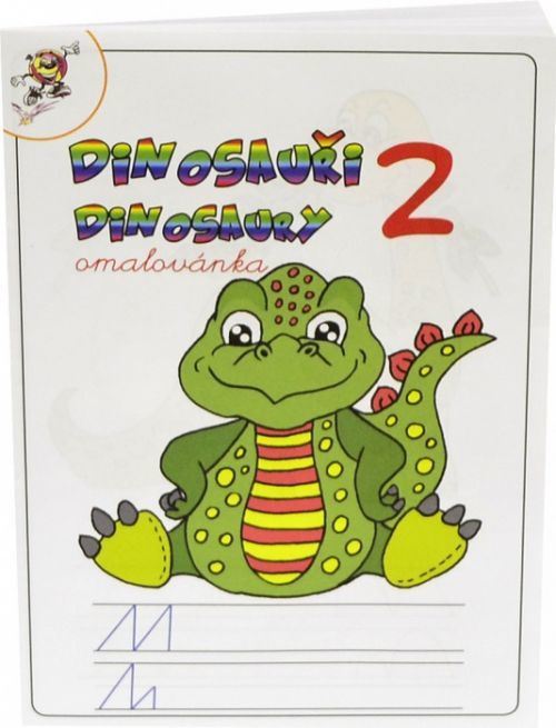 Ostatní Omalovánky A5 - Dinosauři 2 - 2534