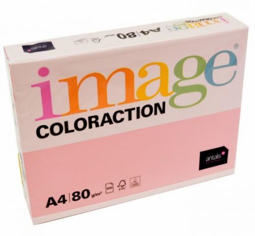Antalis Kancelářský papír Image Coloraction A4 - 80g/m2, starorůžová - 500 archů