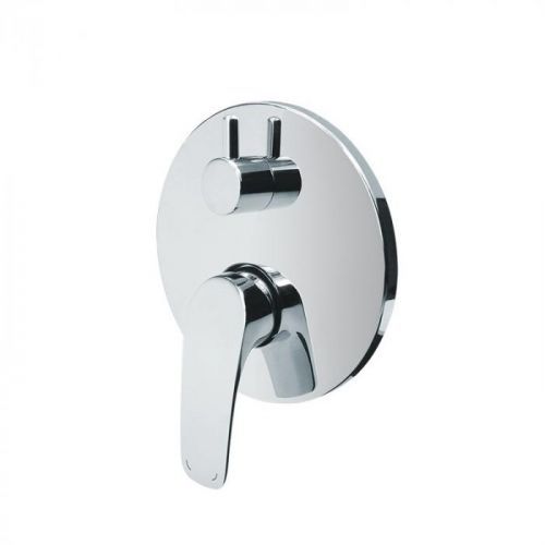 MEREO Sprchová baterie podomítková s přepínačem, Mbox, kulatý kryt, Eve, chrom CBV60106A