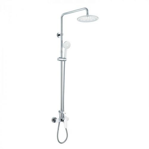 MEREO Nástěnná sprchová baterie, Viana, 150 mm se sprchovou soupravou, ruční a talířovou sprchou ø235mm CBE60104SA