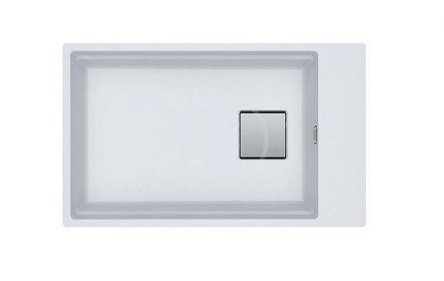 FRANKE Kubus 2 Fragranitový dřez KNG 110-62, 760x460 mm, bílá-led 125.0512.517