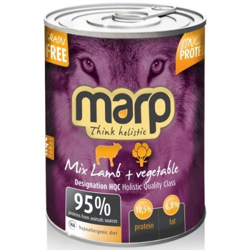 Marp Holistic Marp Mix Lamb+Vegetable Velikost: 6x 400g