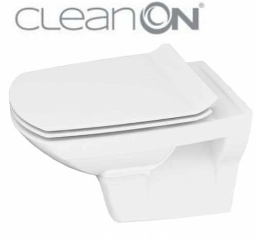 CERSANIT ZÁVĚSNÁ MÍSA CARINA NEW CLEANON + SEDATKO K31-046+K98-0135