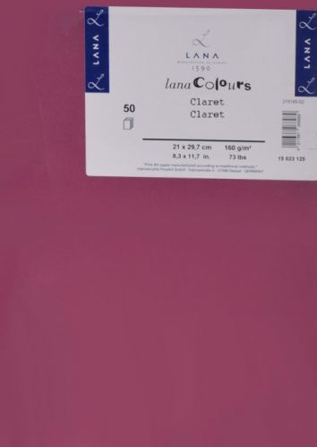 Hahneműhle Lana Colours Paper - Hahnemühle A4 - Claret 160g/m2