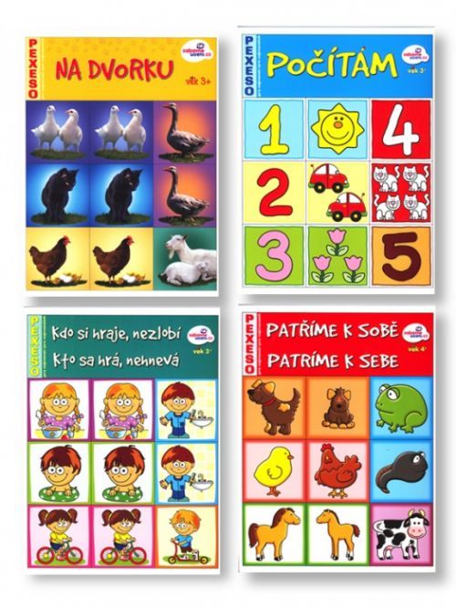 Pexeso Naše zvířátka