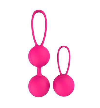 DreamToys Venušiny kuličky PLEASURE BALLS and EGGS DUO BALL SET