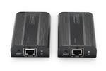 Extender HDMI up to 30m/60m Cat.6/7, 4K2K 60Hz UHD, HDCP 2.2, IR, audio (SET), DS-55204