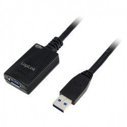 LOGILINK - Repeater kabel USB 3.0 černý 5m