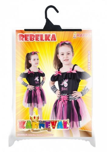 Ostatní Karnevalový kostým - Rebelka - vel. M - 801561