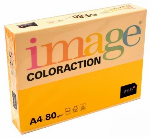 Antalis Kancelářský papír Image Coloraction A4 - 80g/m2, oranžová - 500 archů