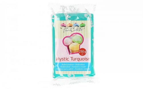 FunCakes Tyrkysová potahovací hmota Mystic Turquoise 250 g