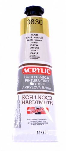 Koh-i-noor Akrylová barva 40 ml - Zlatá - 162739