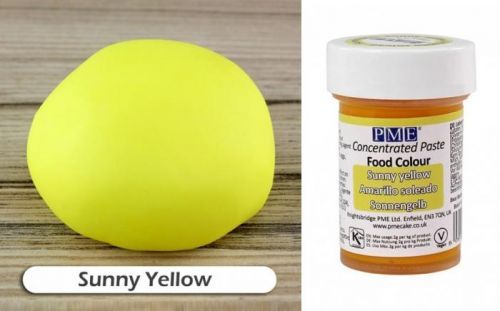 PME Žlutá gelová barva Sunny Yellow PME