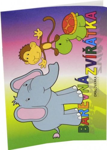 Baloušek Omalovánky A5 - Barevná zvířátka - B0412