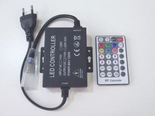 T-LED RGB Ovladač pro LED pásky 230V