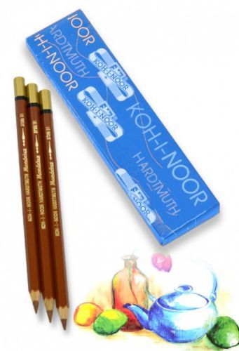 Koh-i-noor Tužka umělecká akvarelová Mondeluz - hněď světlá 3720031002KS