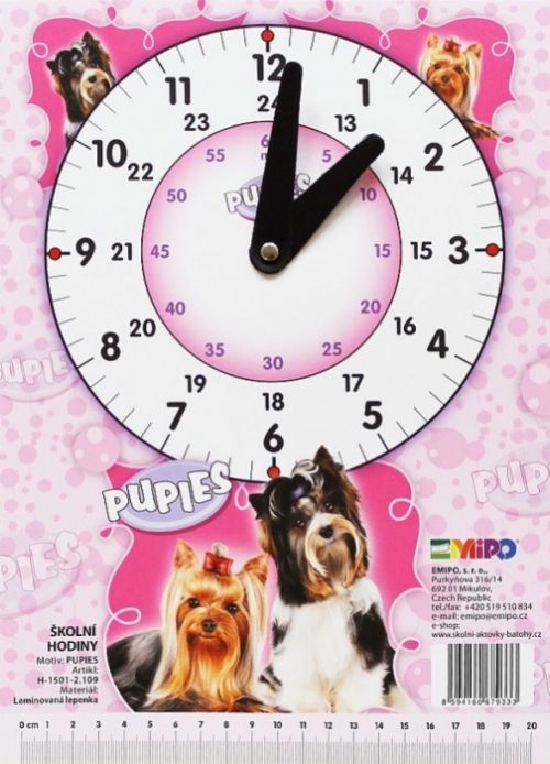 Emipo Škoní výukové hodiny - Puppies H-1501-2.109 - Emipo