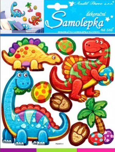 Anděl Samolepky na zeď - Dino plastické 10221