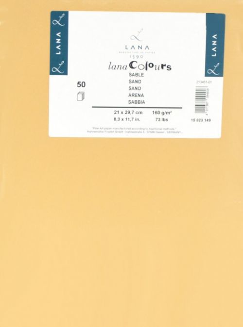 Hahneműhle Lana Colours Paper - Hahnemühle A4 - pískový 160g/m2