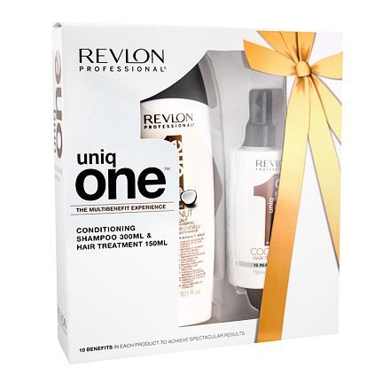 Revlon Professional Uniq One Coconut sada neoplachovací maska na vlasy 150 ml + šampon 300 ml pro ženy