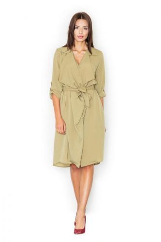 Figl Woman's Dress M464 Olive