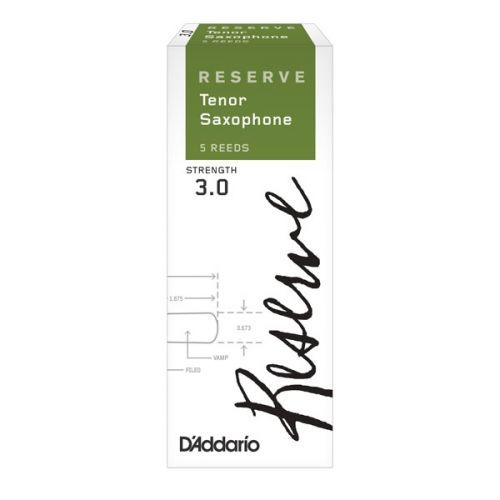 Rico DKR0530 Reserve - Tenor Saxophone Reeds 3.0 - 5 Box