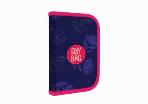 Karton P+P Školní penál 1 patrový - 2 chlopně - Oxy One Flowers - bez náplně - Karton P+P - 7-90119
