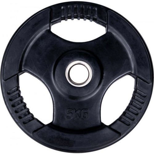Fitforce PLR 5KG 30MM černá 5 kg - Pogumovaný nakládací kotouč