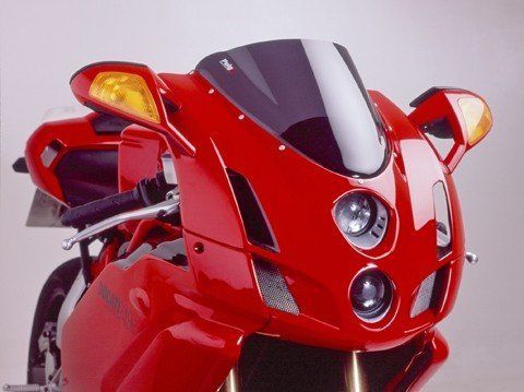 Plexi štít PUIG Racing Ducati 749/749S/999/999S (04) Kouřová (H)