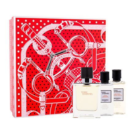 Hermes Terre D'Hermès sada toaletní voda 50 ml + sprchový gel 40 ml + voda po holení 40 ml pro muže