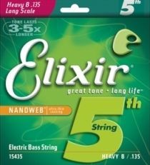 Elixir Bass Nanoweb 15435 Medium B 135