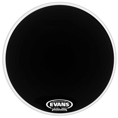 Evans 20'' Resonant Black