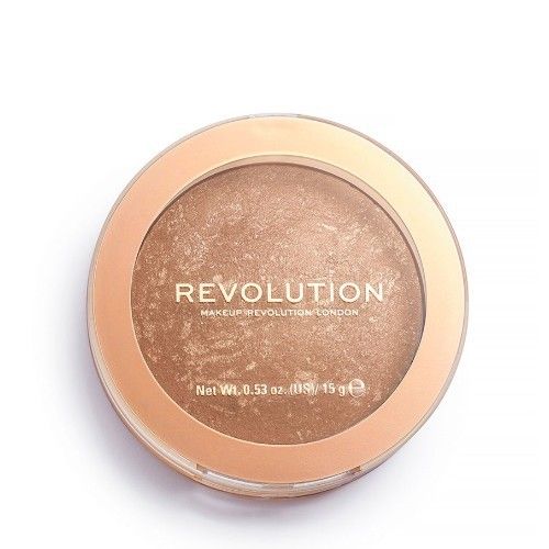 Makeup Revolution Zapečený bronzer Revolution Re-Loaded Long Weekend (Powder Bronzer) 15 g