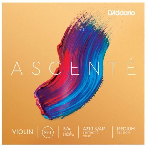 D'Addario - BOWED Ascenté Violin Strings A310 3/4M