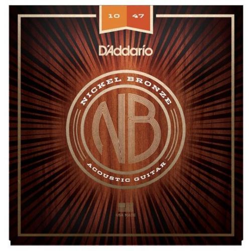 D'Addario NB1047 Nickel Bronze Acoustic Extra Light