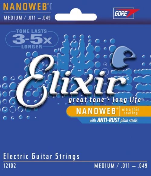 Elixir  NANOWEB Anti-Rust .011 - .049