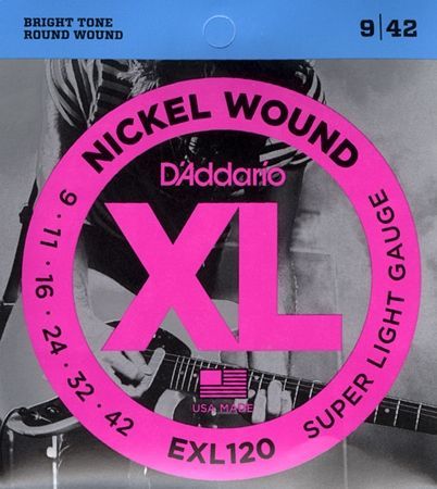 D'Addario EXL120 Super Light - .009 - .042