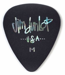 Dunlop 483P03MD Classic Celluloid Black