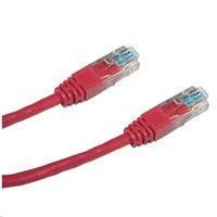 Patch kabel LYNX Cat5E, FTP - 0,5m, červený